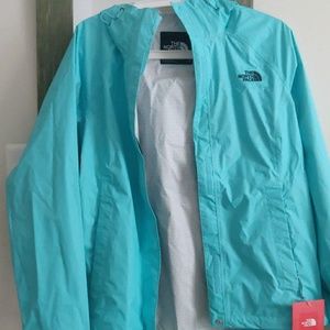 Mint Blue The North Face Venture Jakcket